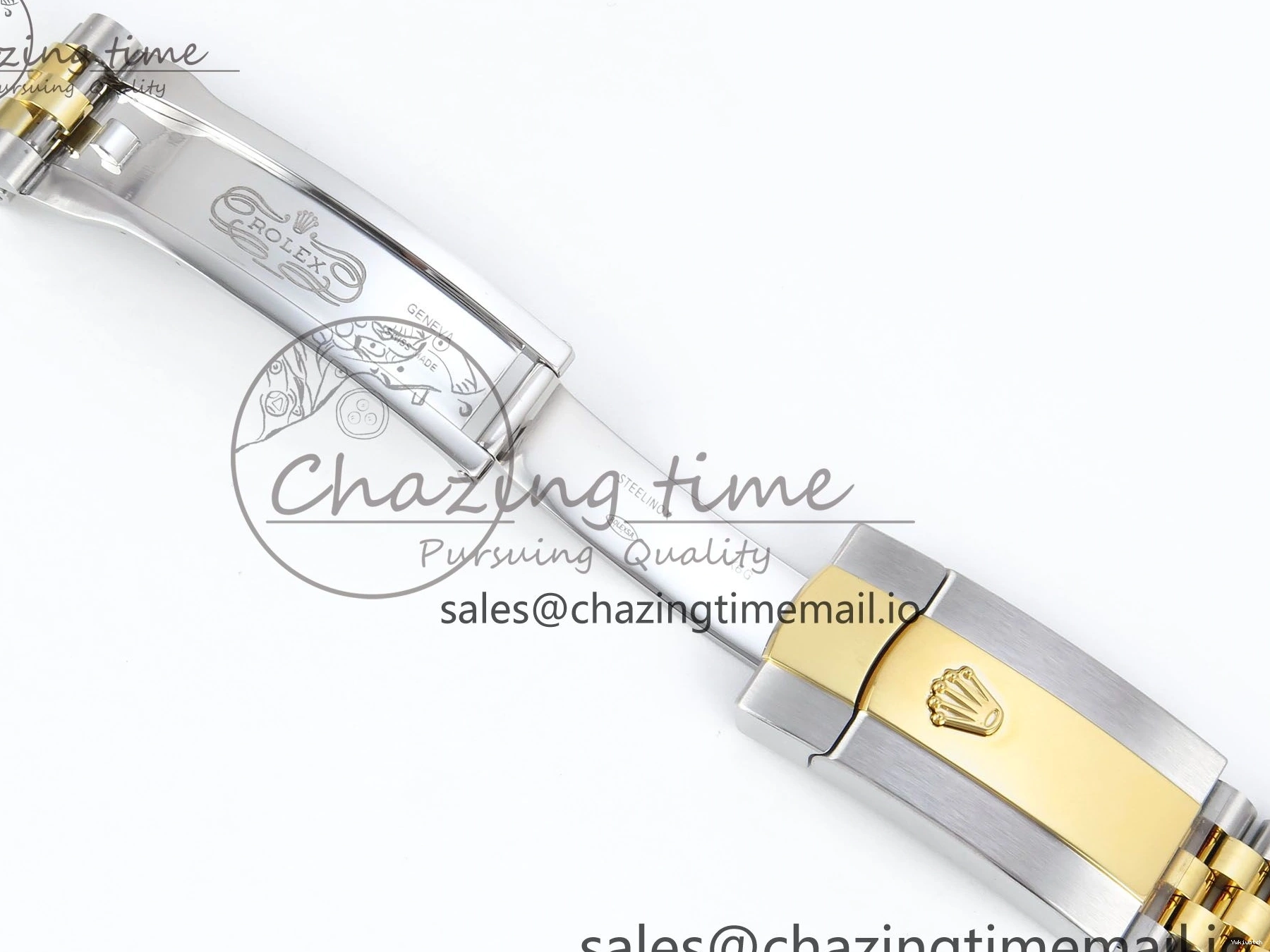 SS Dial YG EWEF Leaf Edition A3235 on Jubilee 126233 36 DateJust Best YG Bracelet 0501